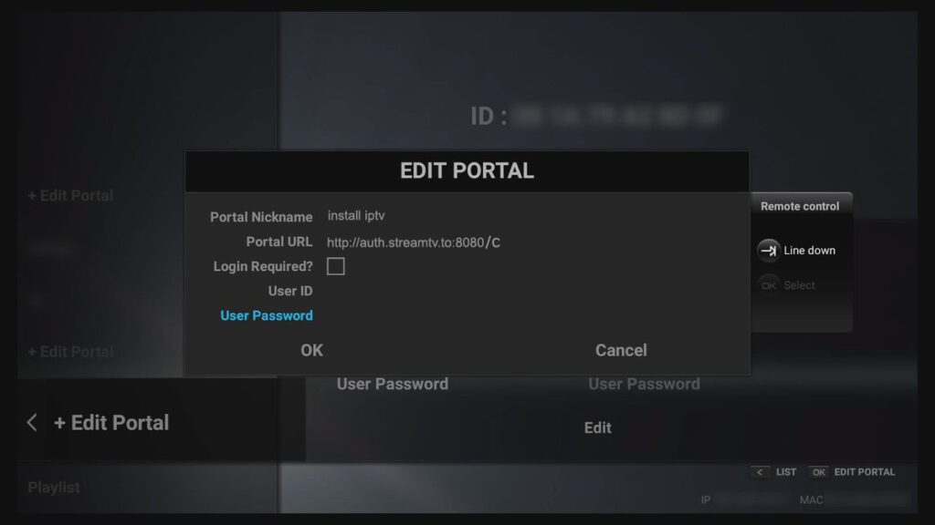 formuler z7 install edit portal